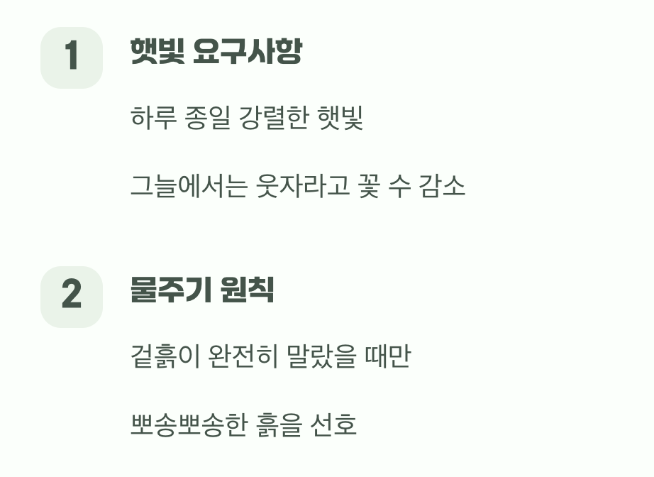 햇살은 듬뿍&amp;#44; 물은 인색하게
