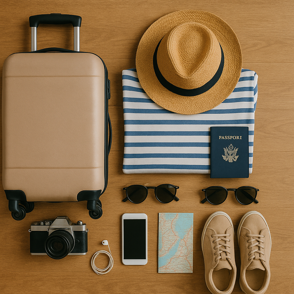 여행 준비물 예시