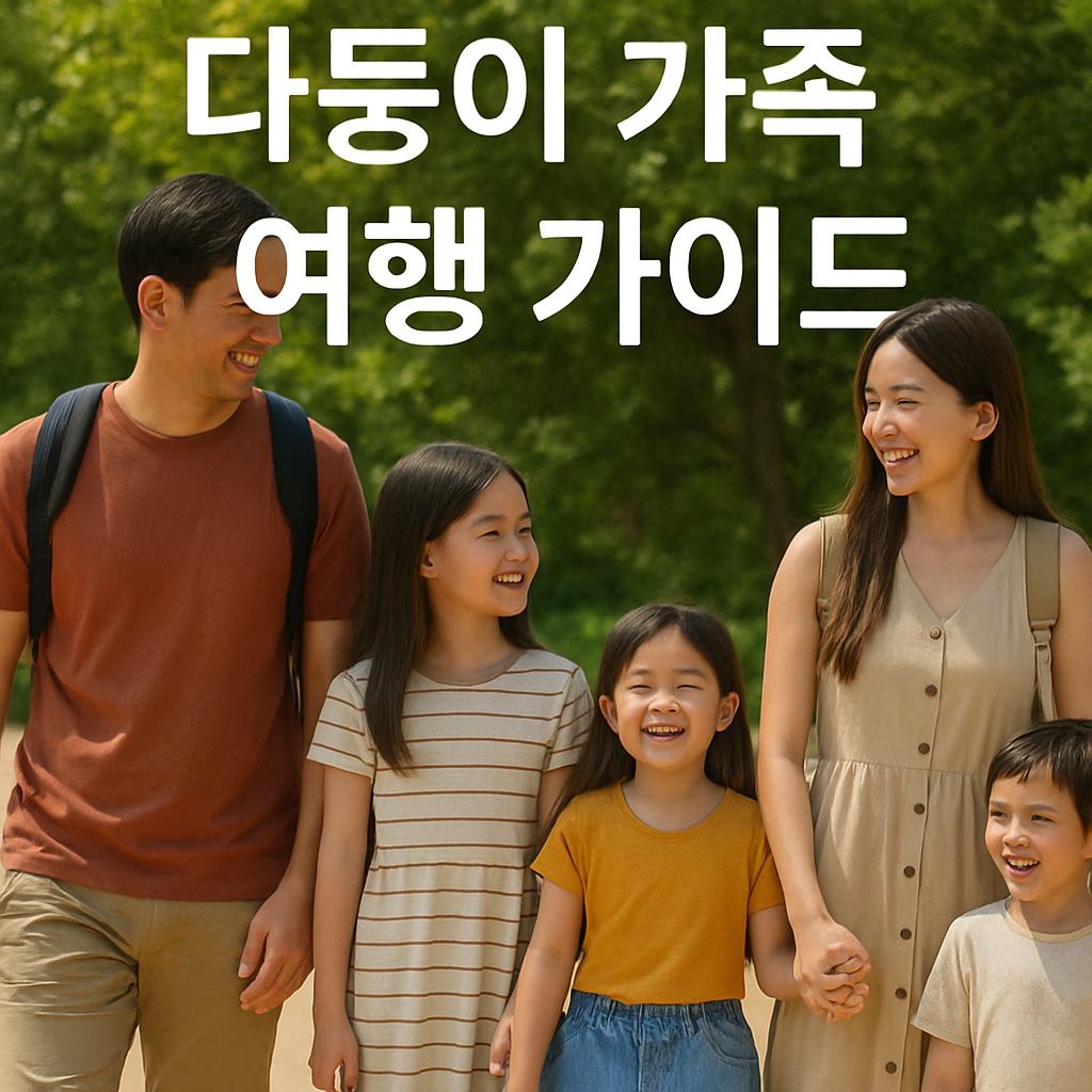 다둥이 가족여행