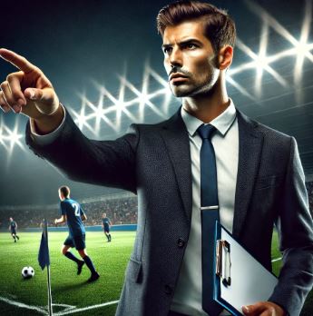 축구 감독 이미지