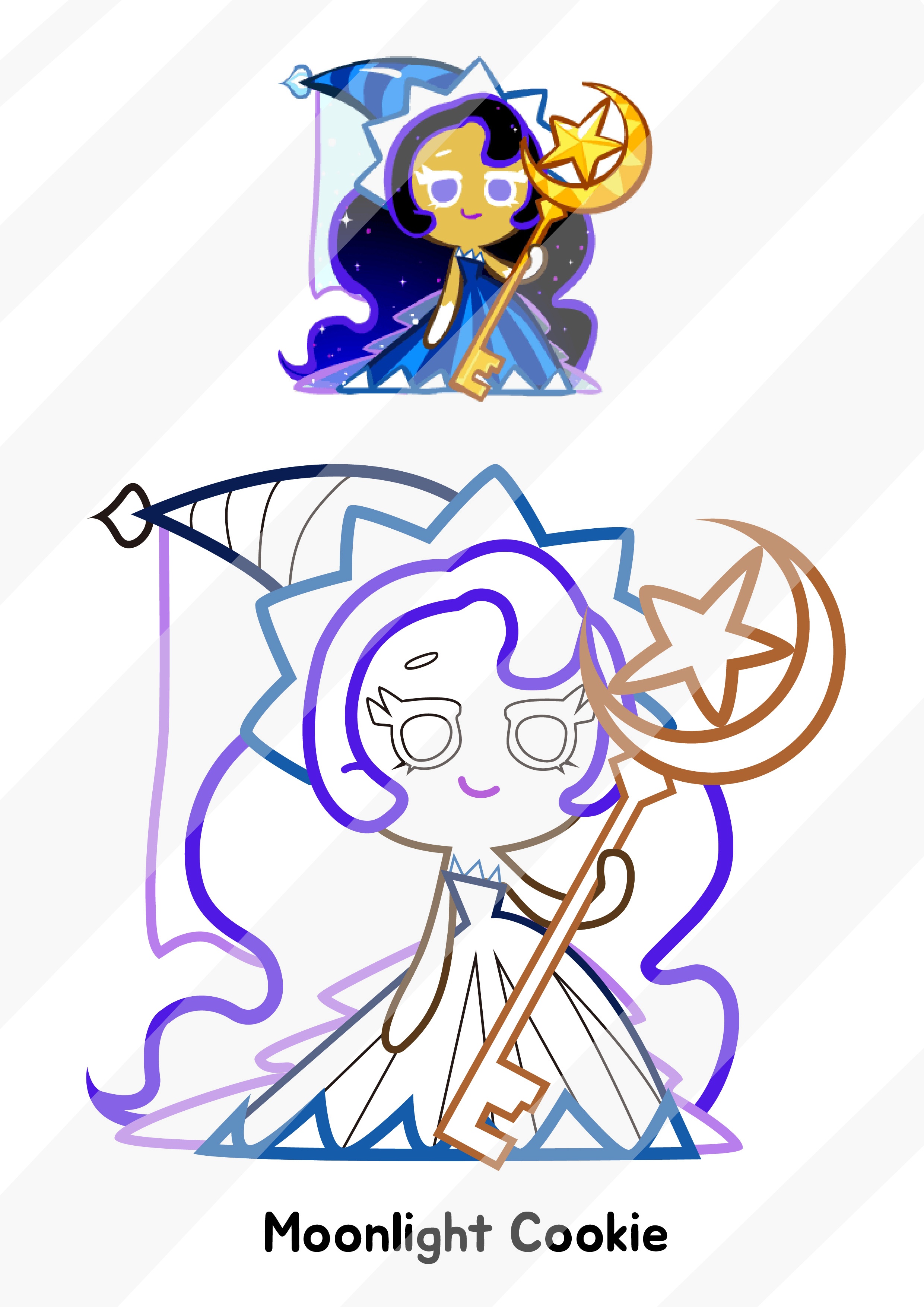 쿠키런색칠공부도안3