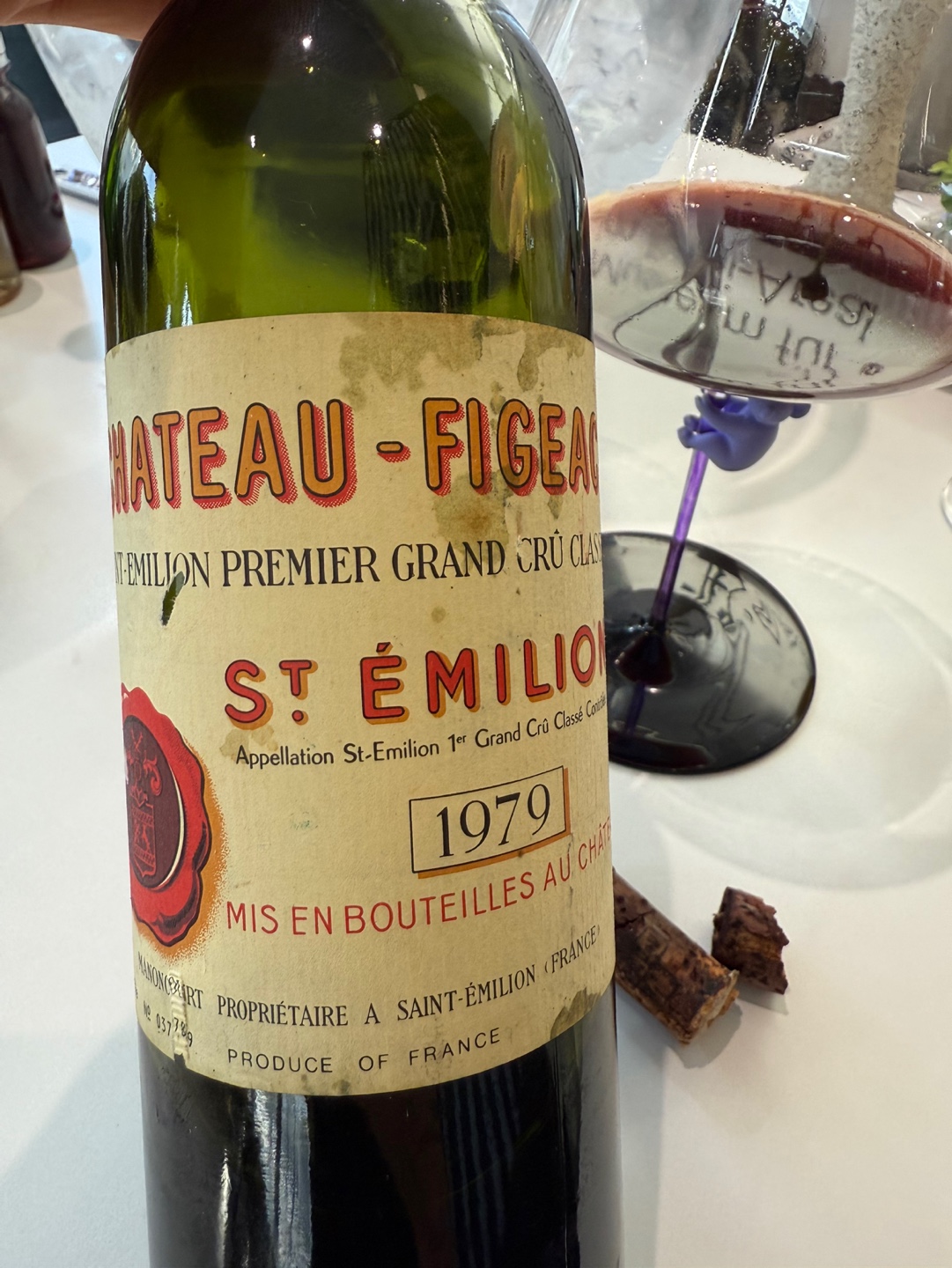 [France] Ch&acirc;teau Figeac 1979, Saint-&Eacute;milion Premier Grand Cru Class&eacute;｜샤토 피작 1979, 생떼밀리옹 프리미에 그랑 크뤼 클라쎄