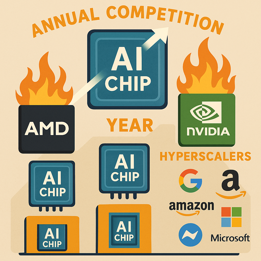 연례 AI 칩셋 경쟁, CPU 경쟁 보다 치열해 질까?