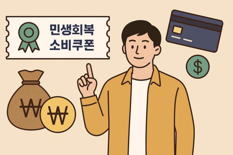 민생회복 소비쿠폰: 누구나 쉽고 빠르게 신청하고 혜택 받으세요! 관련 사진