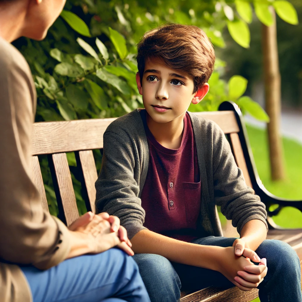 존중과 논리적 대화를 통한 훈육 관련 이미지