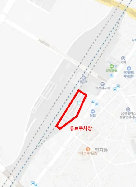 정읍역-주차장