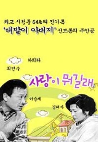 사랑이 뭐길래 포스터