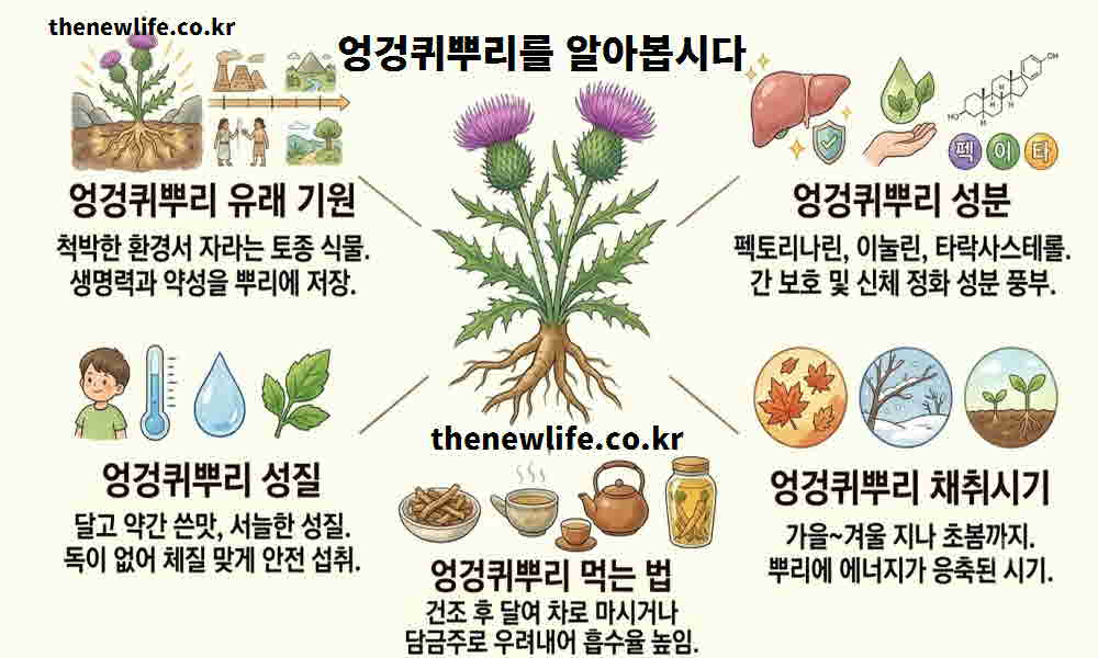 엉겅퀴뿌리 효능 기본정보