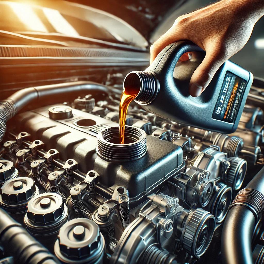 엔진오일 주입량