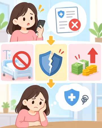 보험료 미납 시 계약 유지와 불이익 안내8