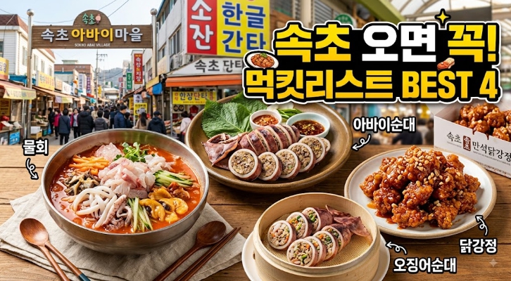 속초 먹거리여행