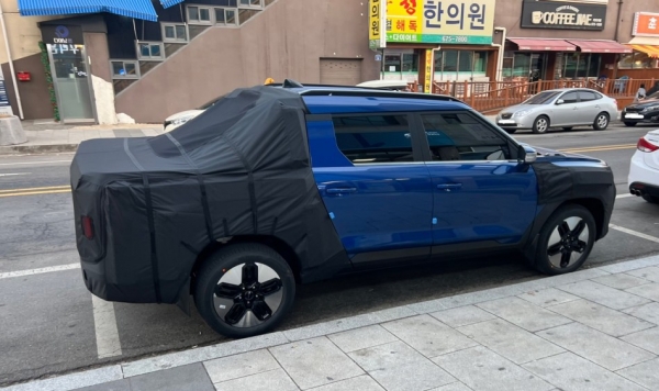 무쏘 EV5 전기 픽업트럭