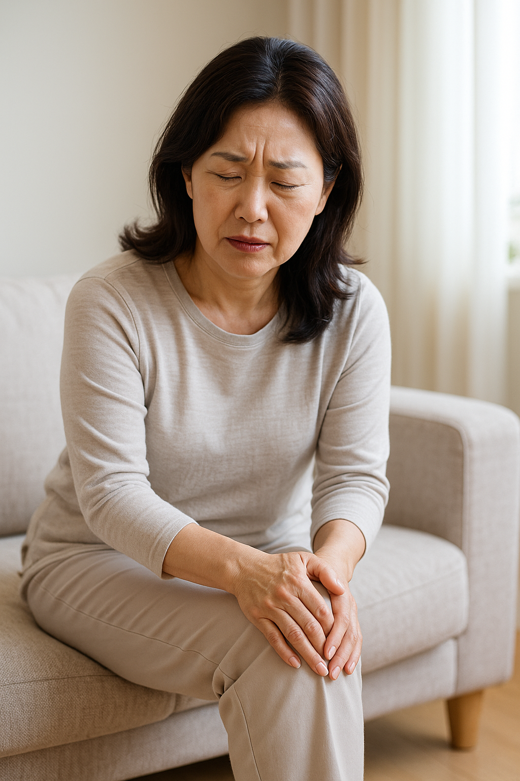 무릎 통증 줄이는 생활습관