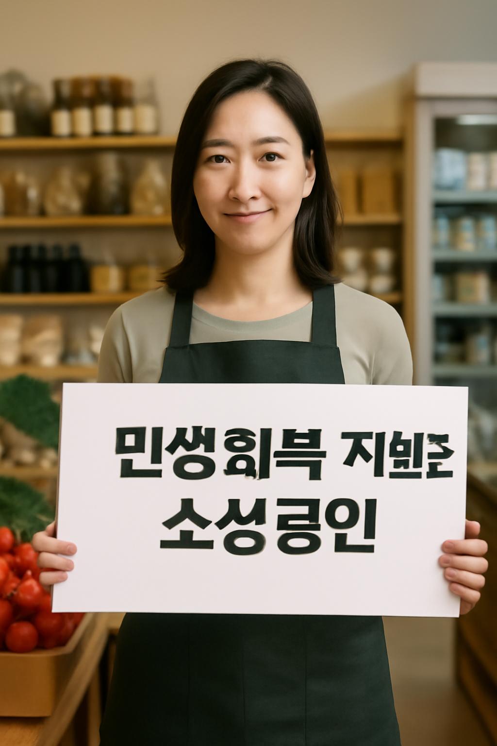 민생회복 지원금 소상공인