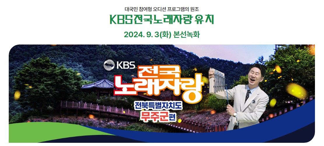 무주 반딧불 축제 낙화놀이, 불꽃놀이, 드론쇼, 라인업, 전체 공연일정