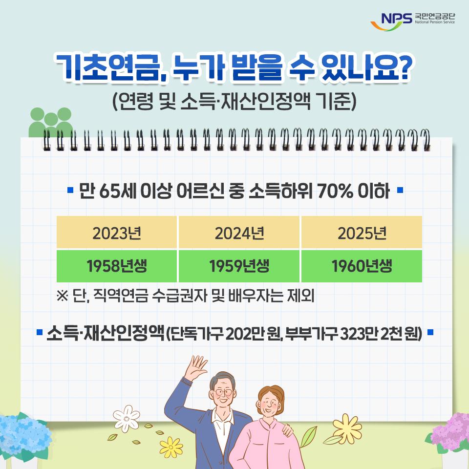 2025 기초연금