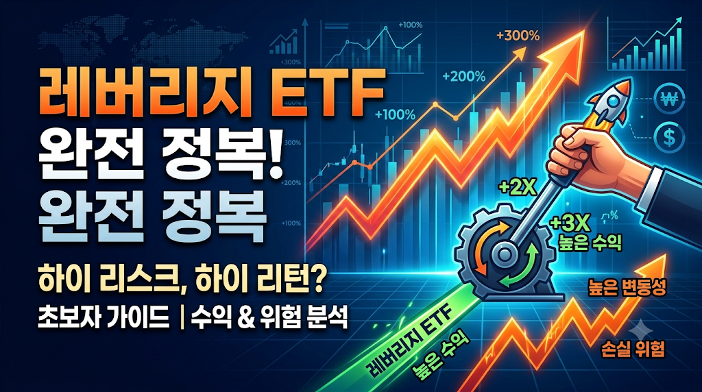 레버리지 ETF (위험성, 횡보손실, 투자전략), 삼성전자,SK하이닉스 단일 종목 레버리지 ETF