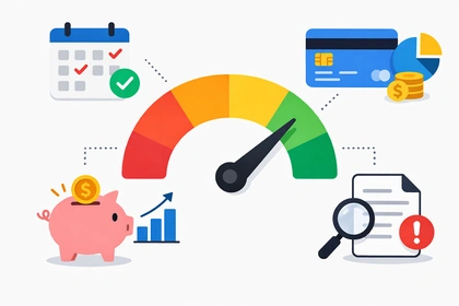 신용점수 계산 방식과 평가 항목 구조 설명6