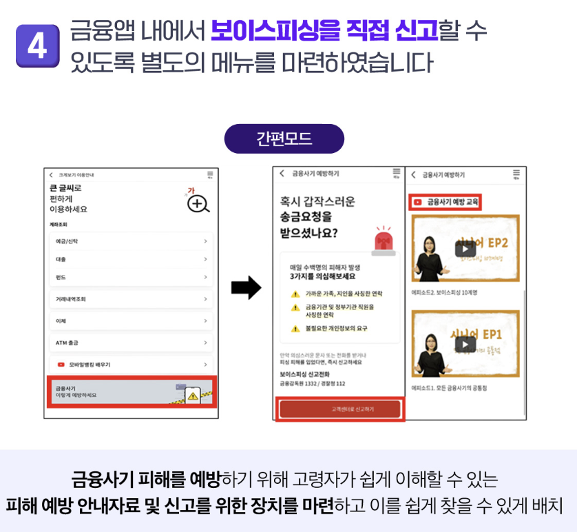 금융앱 고령자모드