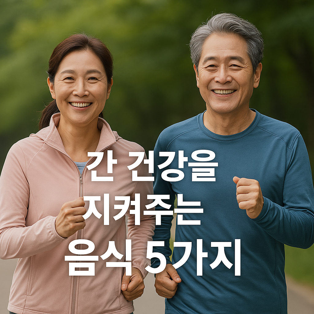 간건강을 지켜주는 음식 5가지