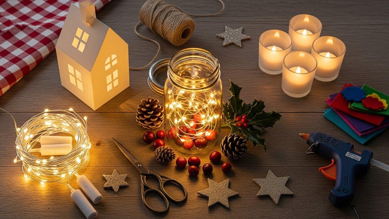 크리스마스 diy 무드등