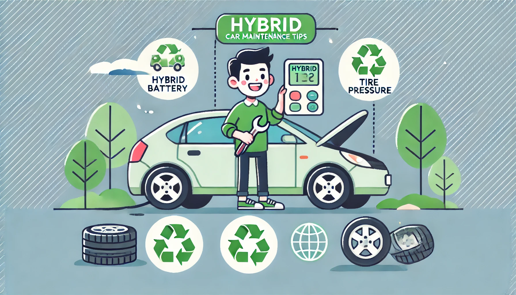 하이브리드 차량 유지보수 팁