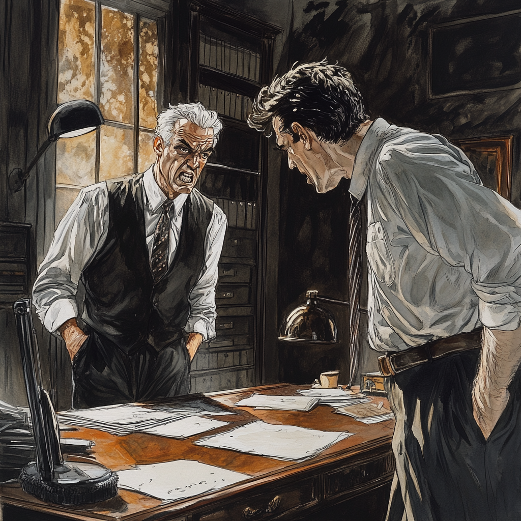 상사한테 혼나는 꿈