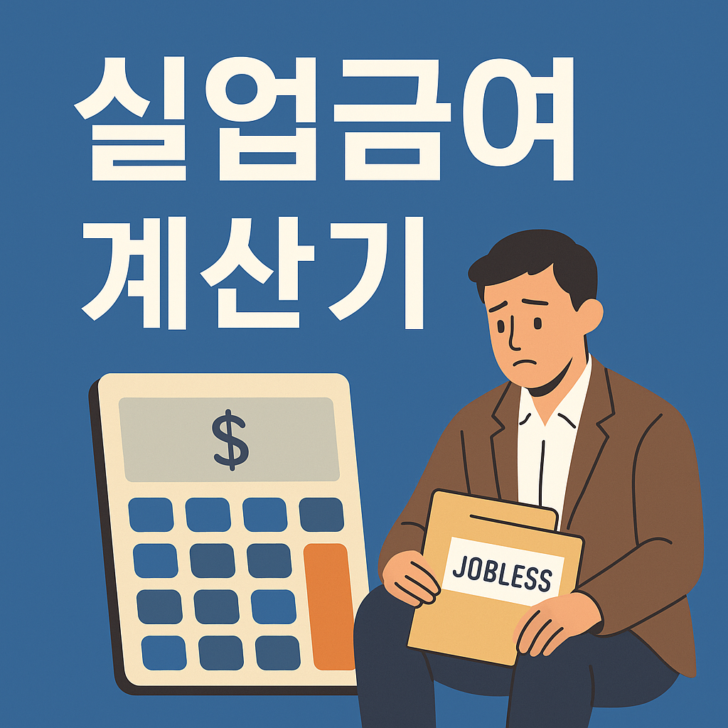 실업급여 계산기 활용하기 관련 이미지