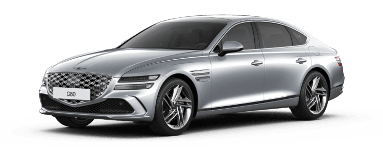 제네시스 G80 부분변경 색상: 세빌 실버