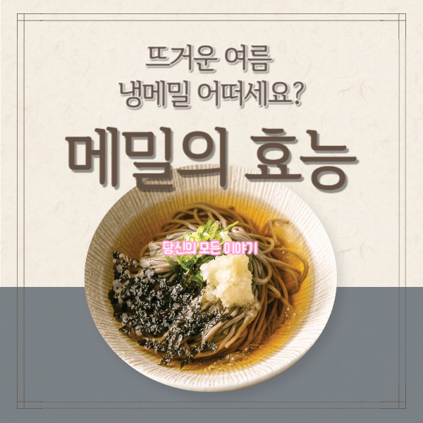 뜨거운-여름-냉메밀-어떠세요-?-메밀의-효능-메밀국수-한-그릇