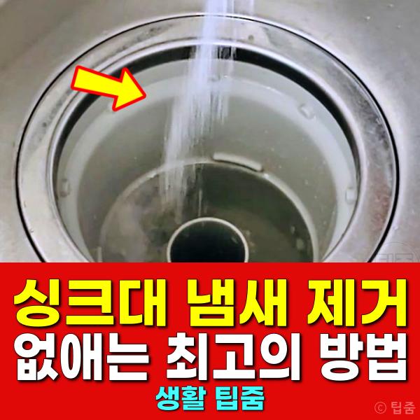 싱크대 냄새 제거 베이킹소다 구연산