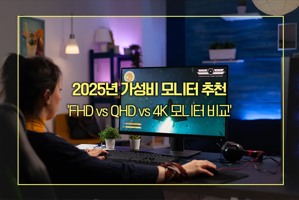 2025년 가성비 모니터 추천