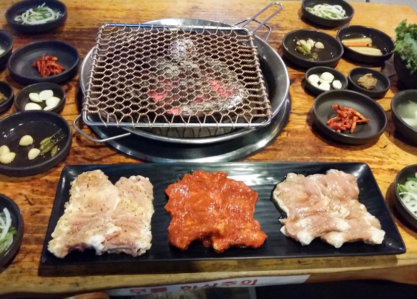 토담숯불닭갈비