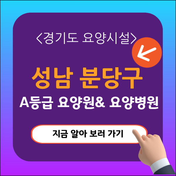 성남시 분당구 요양원추천