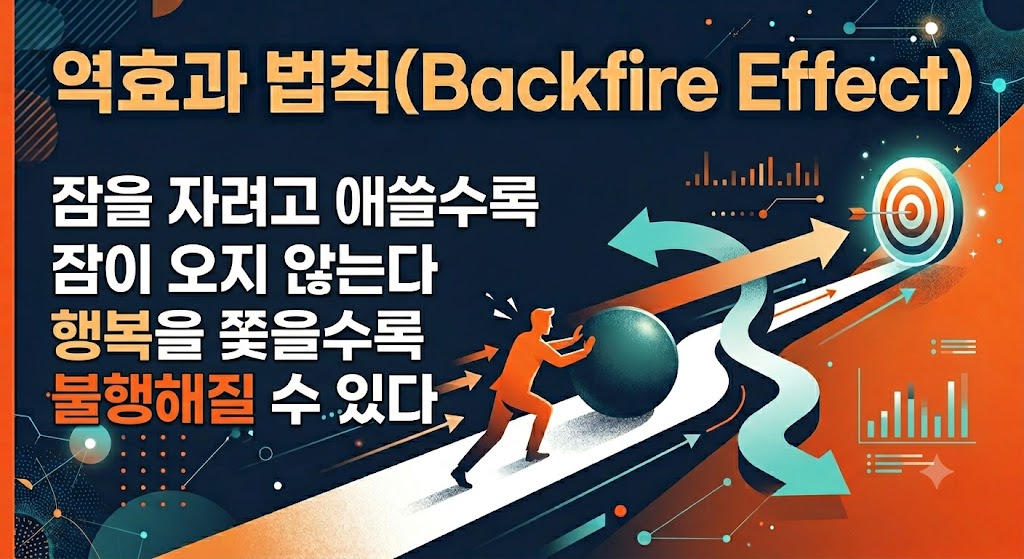 역효과 법칙 예시 이미지