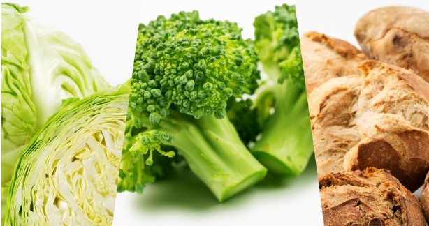 게실염치료-양배추브로콜리통곡물빵