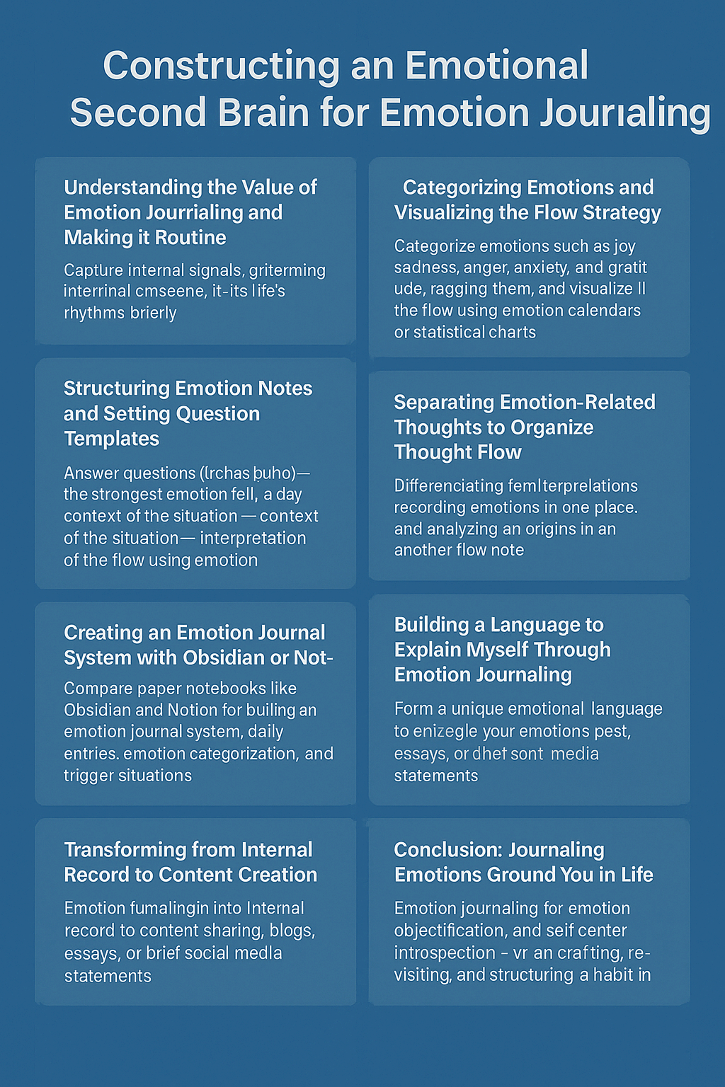 감정 기록을 위한 감성 Second Brain 구성하기