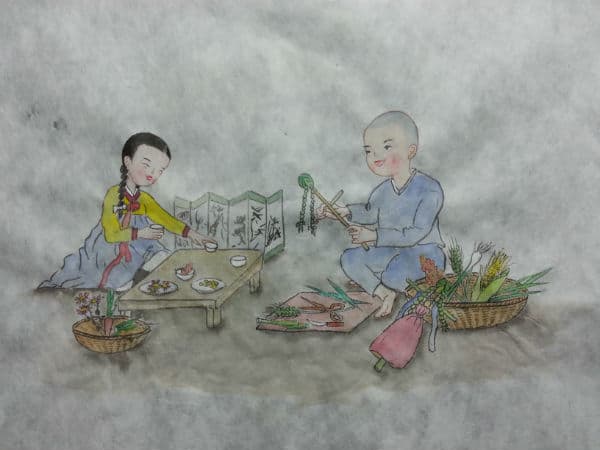 한국 전통 놀이 풀각시 놀이의 유래와 놀이 방법 및 제조 방법