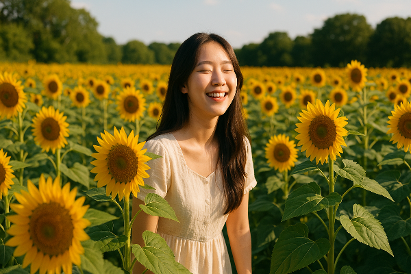 강주해바라기축제 2025 ❘ 여름 햇살을 닮은 꽃밭에서 힐링