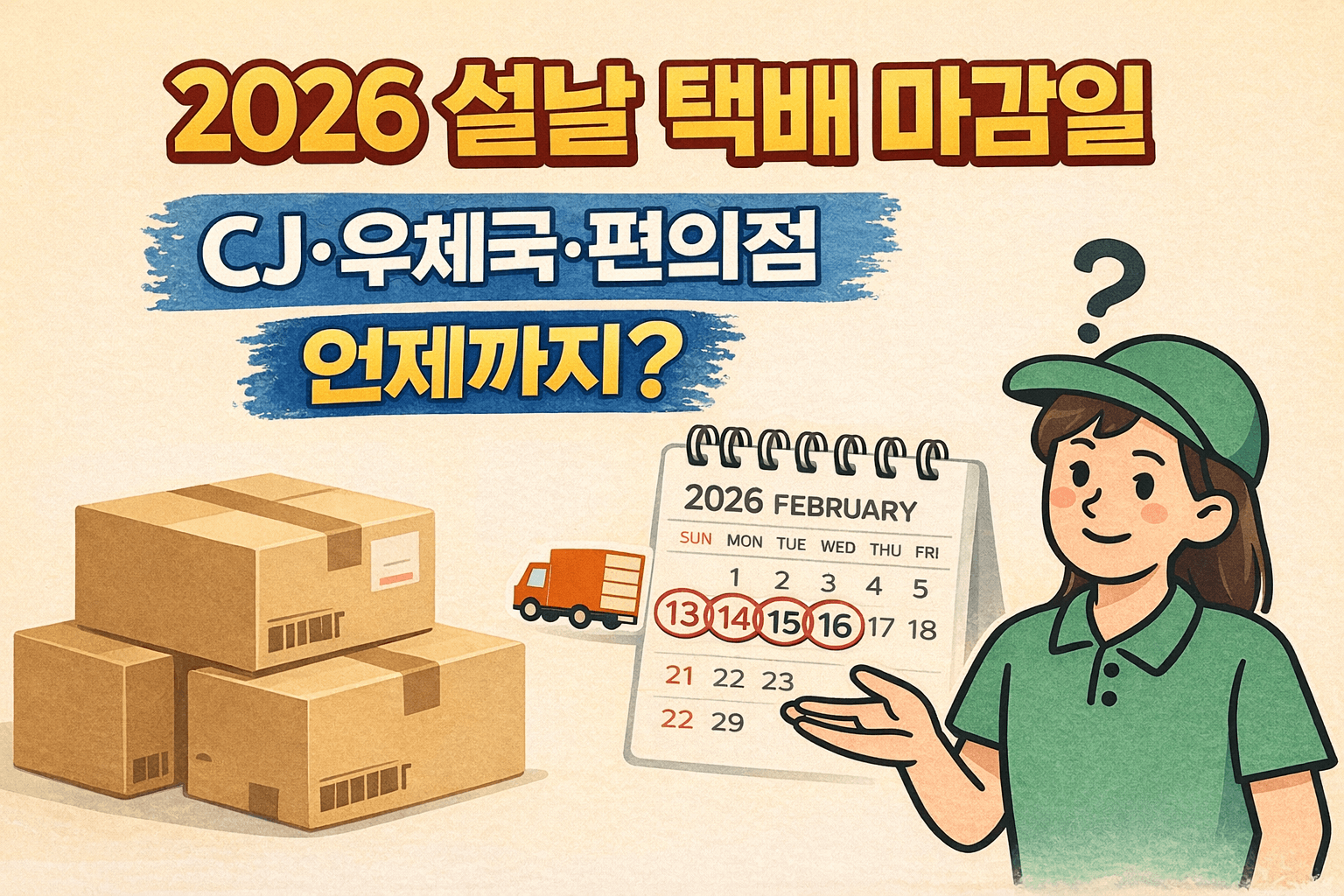 설날택배