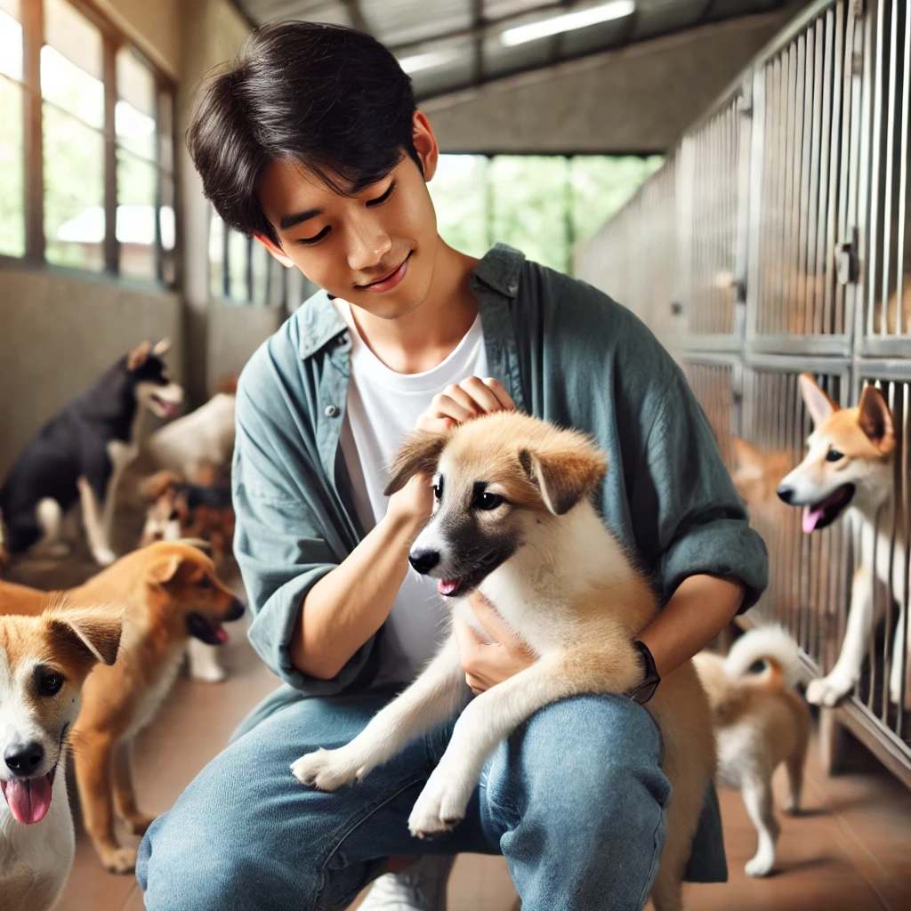 유기견 보호소 기부 고려