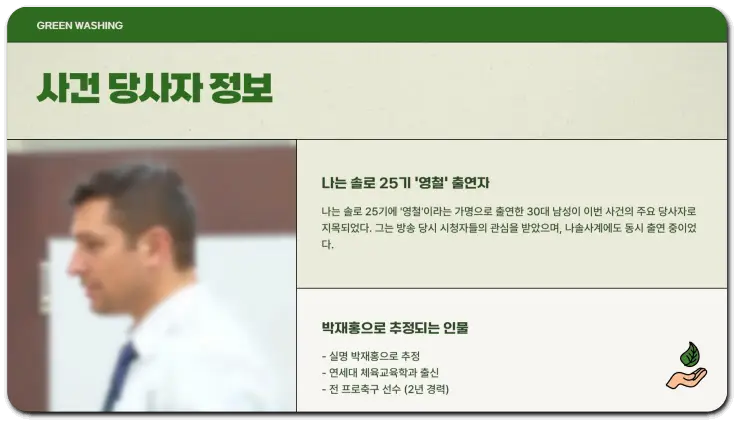 25기 영철 사건