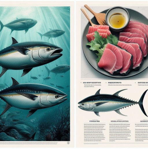 A_live_tuna_and_tuna_sashimi_ together
