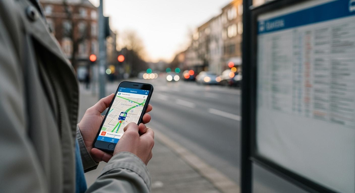 버스 실시간 위치 확인 방법