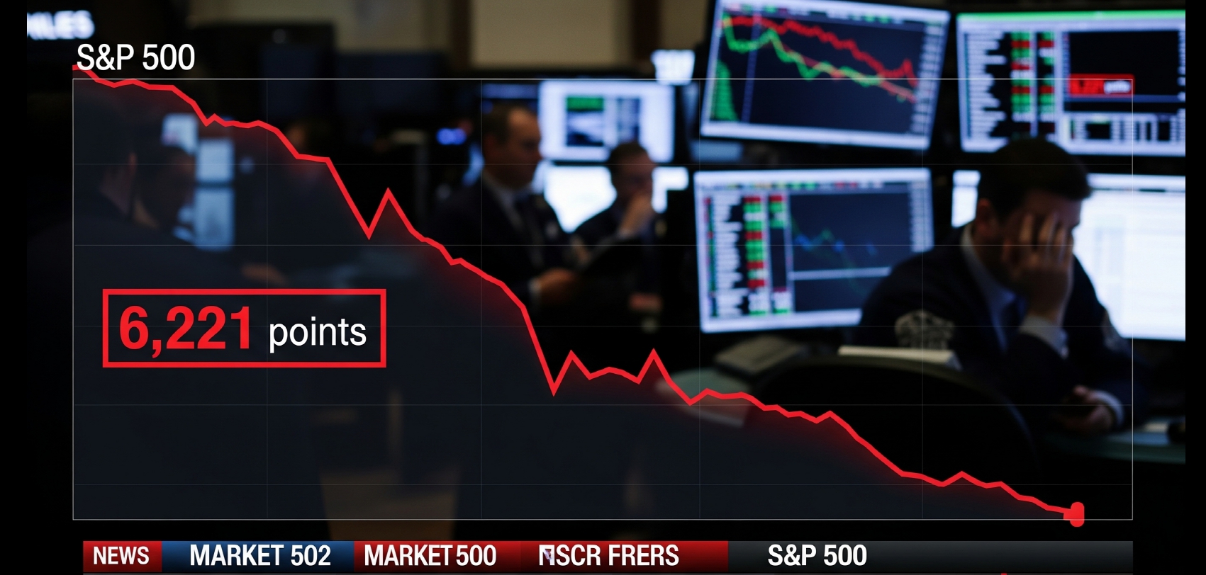 뉴용증시 급락 이미지