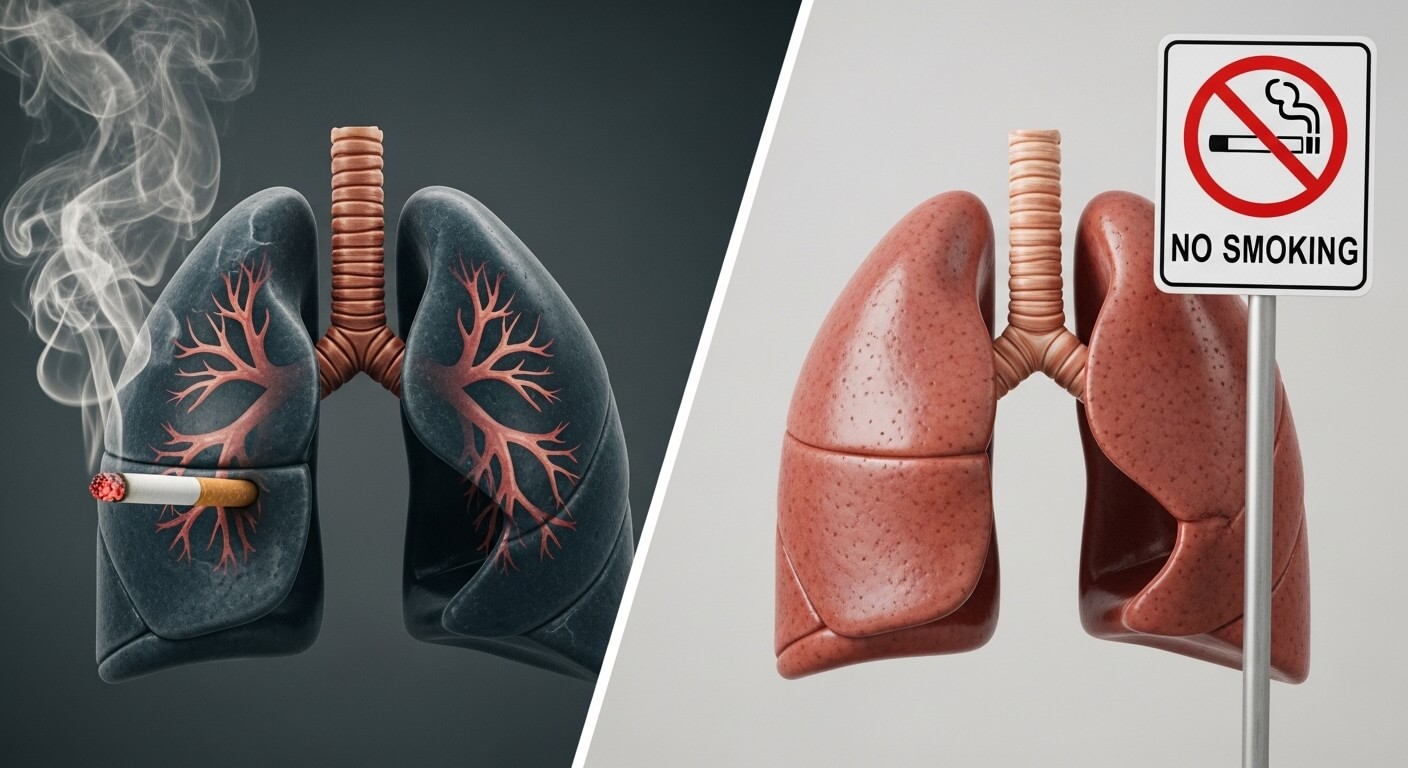 폐암 예방을 위한 생활습관 : 금연 &amp;#44; 유해 환경 노출 최소화 (미세먼지&amp;#44; 석면&amp;#44; 라돈&amp;#44; 비소&amp;#44; 카드뮴 등 발암물질)