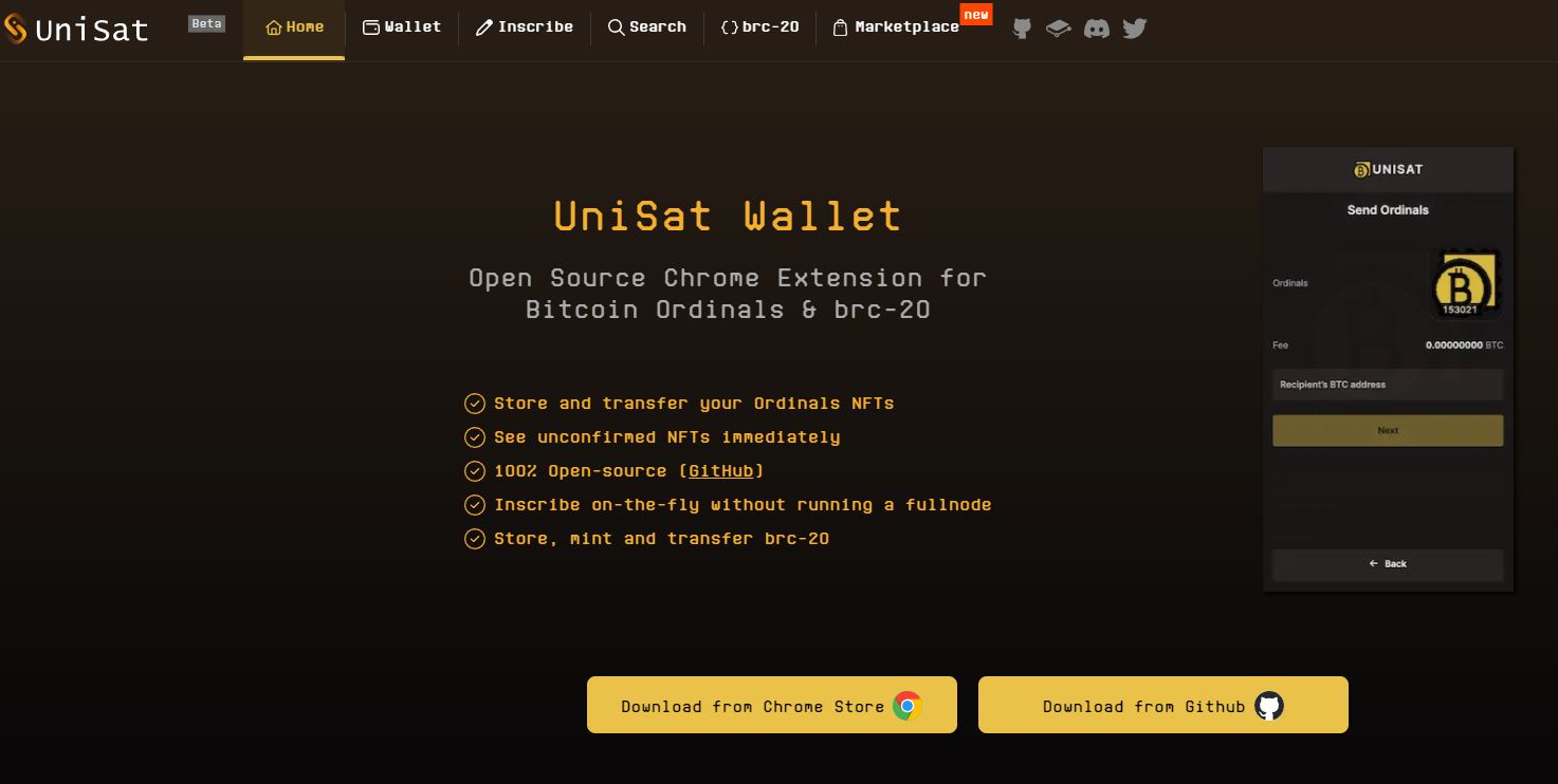 Unisat wallet