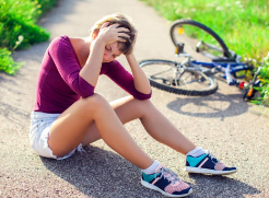 충격으로 인한 이석증