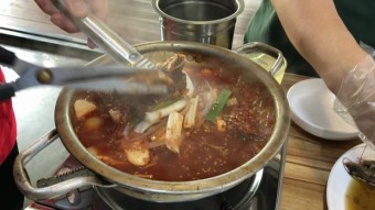 매운 돼지갈비찜