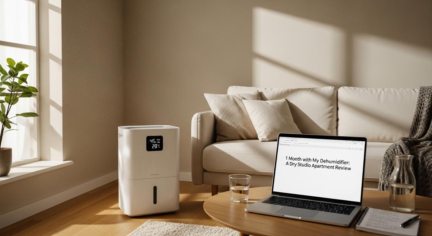 건조함 원룸 제습기 1달 사용 후기